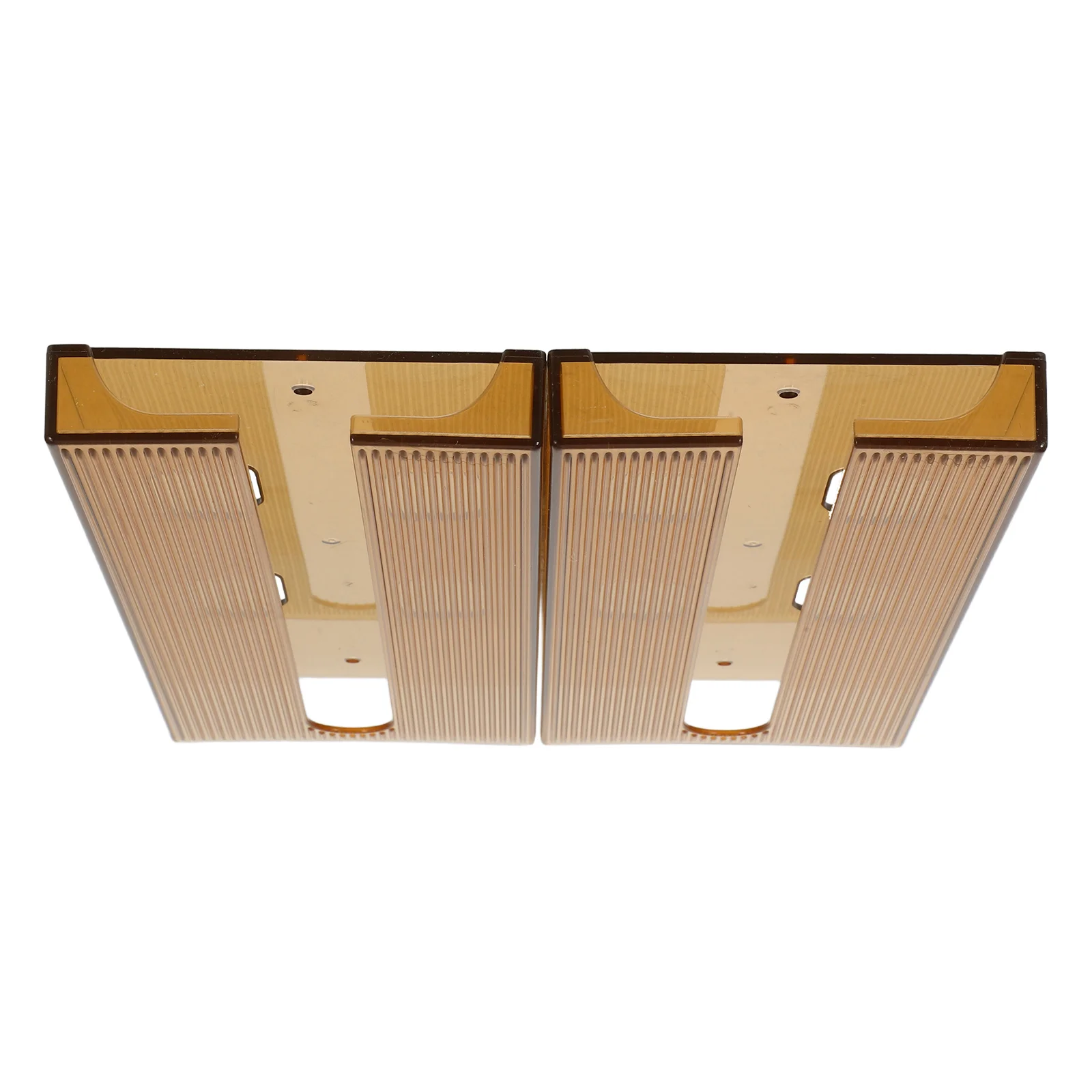 2 pezzi stendibiancheria per bicchieri da vino salvaspazio sotto l'armadio porta calici vetreria da cucina organizer per riporre oggetti in plastica trasparente