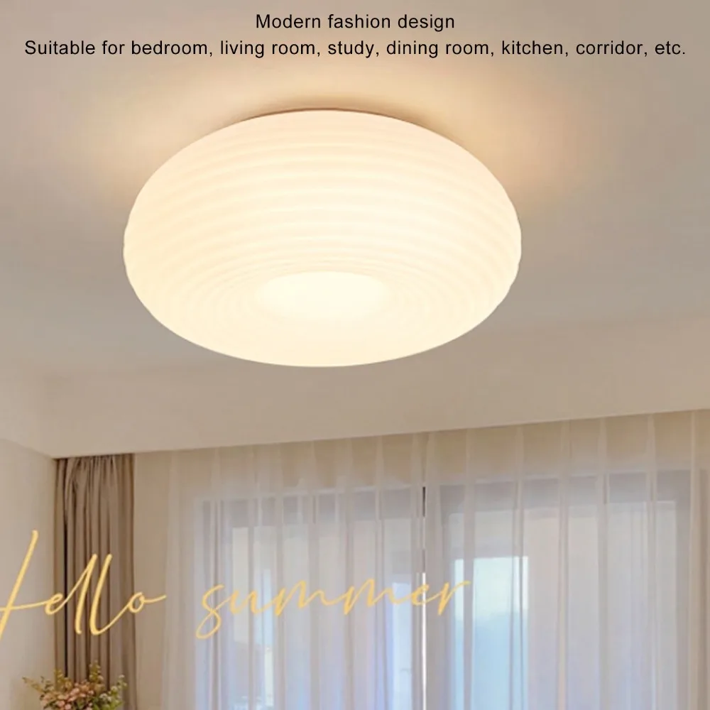 110-220V Flush Mount Ceiling Light 24W Color Temperature Adjustable LED Ceiling Lamp Round Shape 20cm / 7.87in
