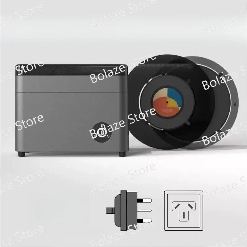 

5 Minutes Automatic Vinyl Record Cleaner, Home Use All-in-One Cleaning Drying LP Disc Washer Machine