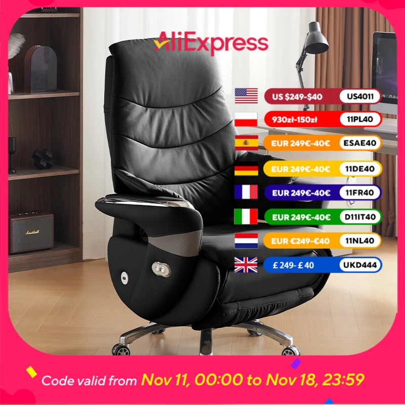 

Luxury Support Office Chair Nordic Modern Comfy Designer Ergonomic Gaming Chairs Recliner Relaxing Chaise De Bureau Furniture