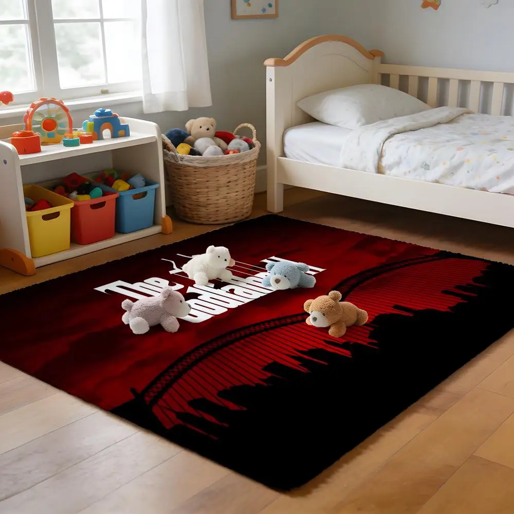 

Floor Mat Soft Flannel Rug Non-Slip Absorbent Mat for Bathroom Bedroom Home Decor S-SPY Family Anya Anime