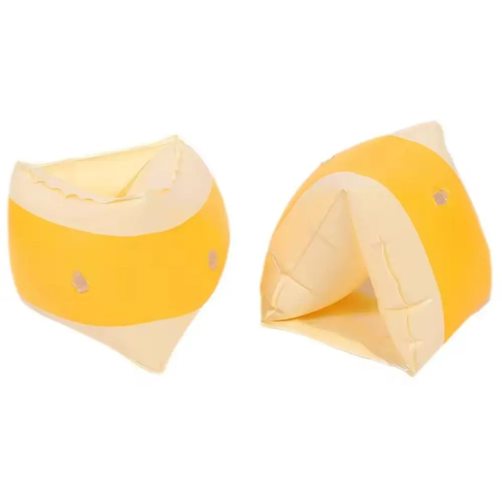 2Pcs 안전 훈련 팔 밴드 링 수영 훈련 수영장 완장 풍선 풀 플로트 슬리브 수영장 플로팅 수영 서클