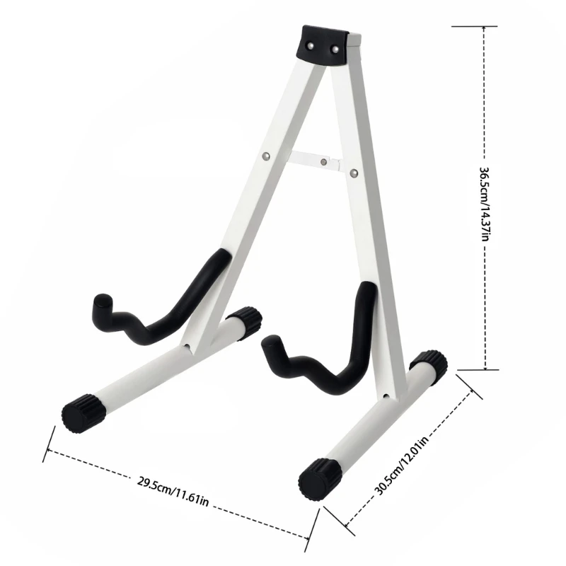 Metal Guitar Stand A-Frame String Instrument Holder Portable A-Frame Stand