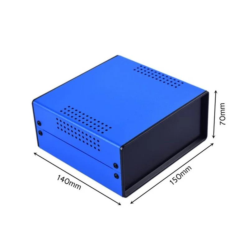 Iron Electric Junction Box Outdoor Waterproof Wire Case Plastic Panel DIY Electronic Instrument Box Dustproof Enclosure Housing