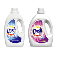 DASH washing liquid white color 2x2.2 L 40 washes