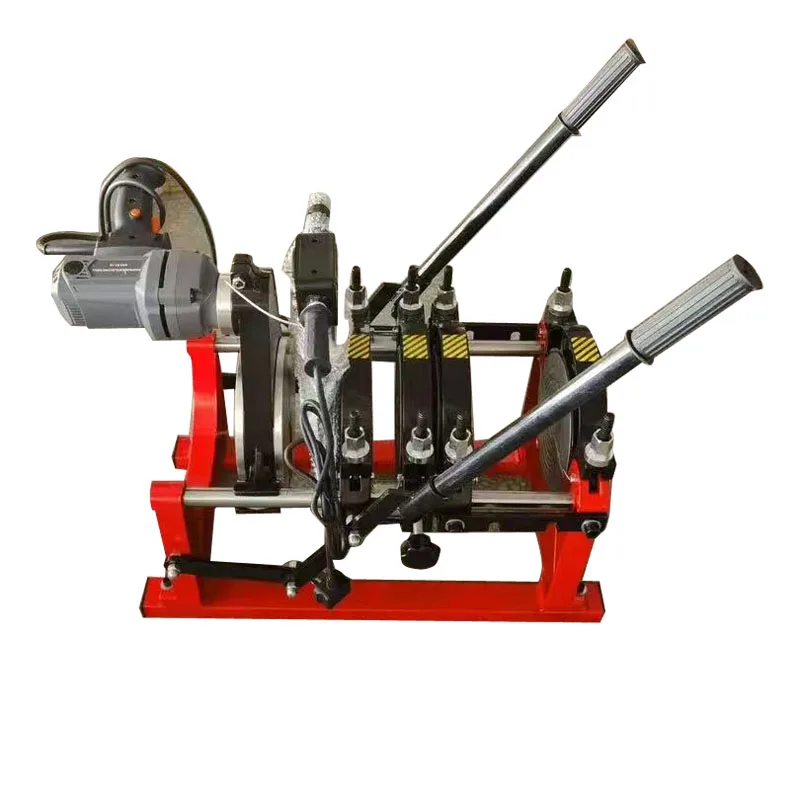 

63-200mm 4 Fixtures Manual PE Pipe Jointer Hand Push Butt Fusion Machine Plastic & Rubber Machinery