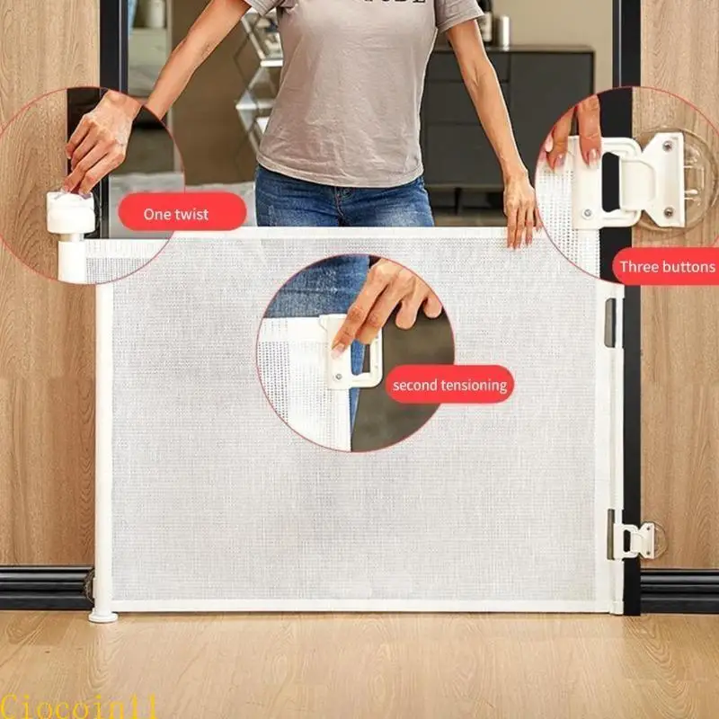 Y1UB Baby Gate Accessory Pack Facile Installer Hook Base Set pour maison sécurité pour enfants