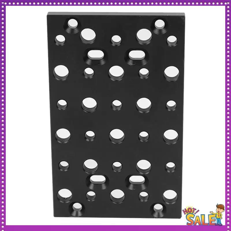 AA87 스위칭 플레이트 카메라 마운트 보드 SLR 치즈 플레이트 (레일 블록용, 도브테일 및 짧은 로드용) 캐논 5D2 5D3 5D4 호환