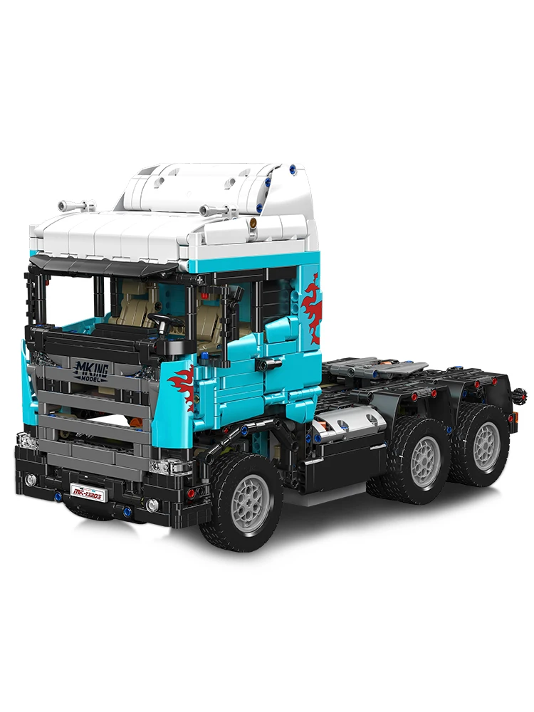 Mould King 13203 Technisches Auto-Spielzeug Ferngesteuerter Traktor-Bausatz Technik-LKW-Set Kinder-Weihnachtsgeschenk