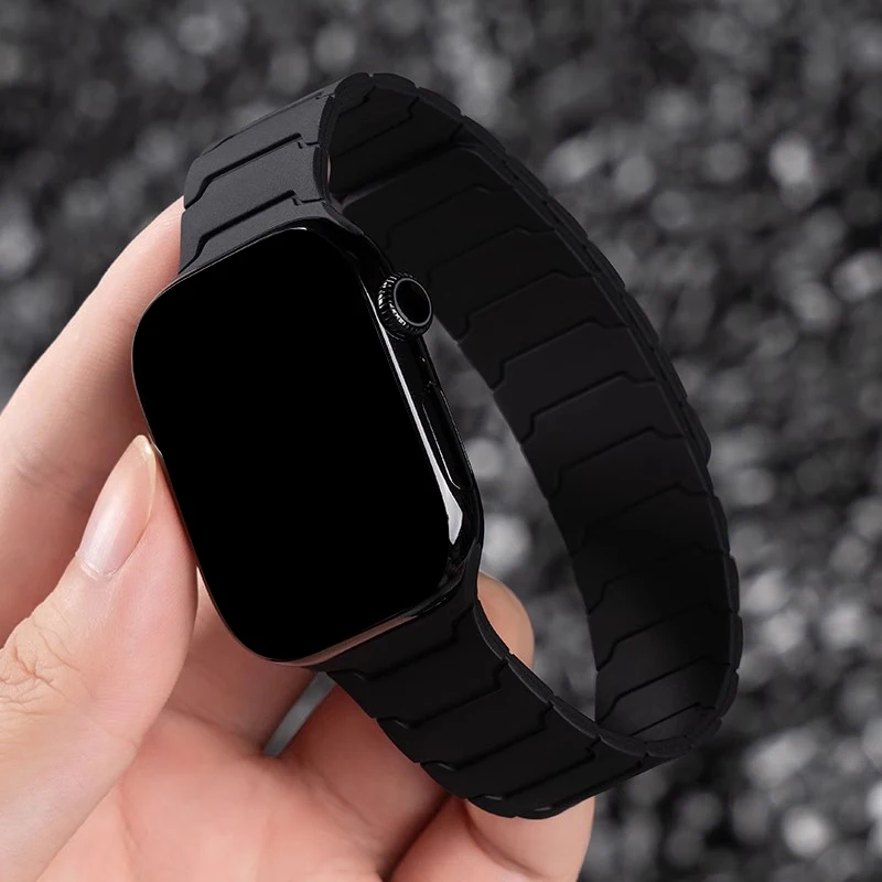 Correa magnética de silicona para Apple