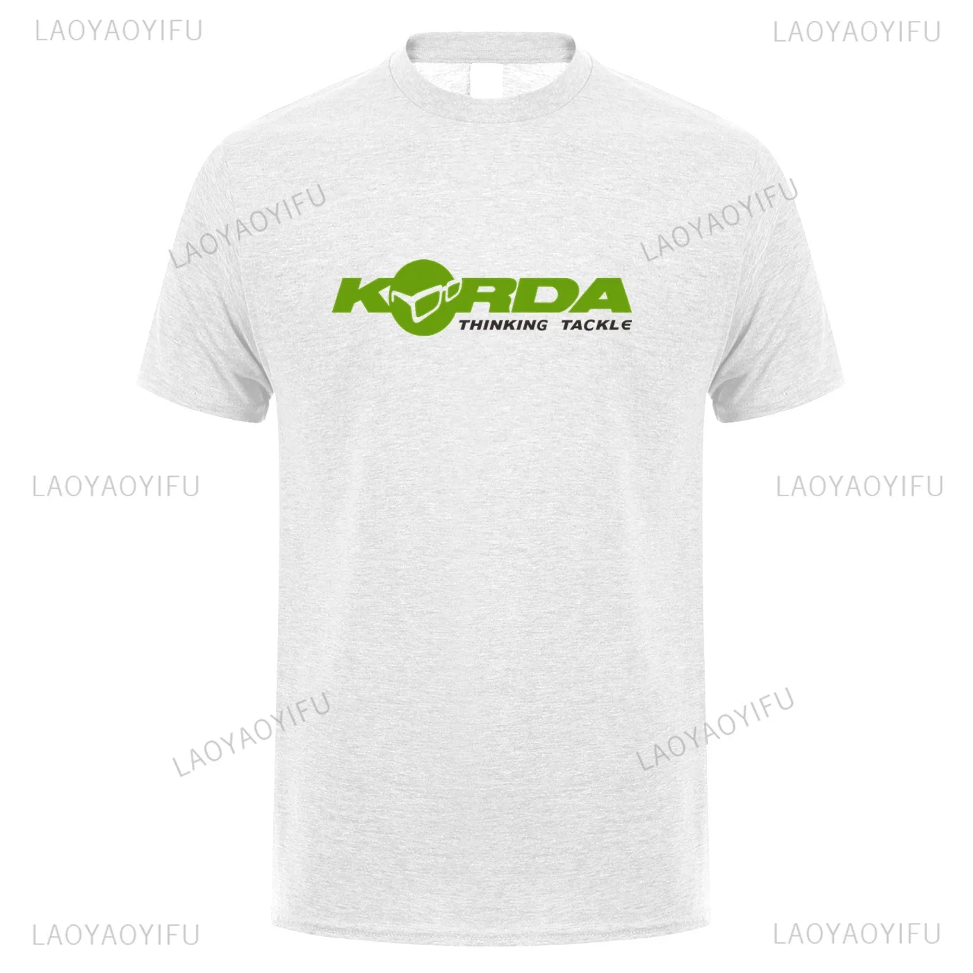 Korda Inspired Tribute Cotton T Shirts Men Casual All-Match Short Sleeve Angling Fishing Fish Carp Leisure Camping Summer Tshirt