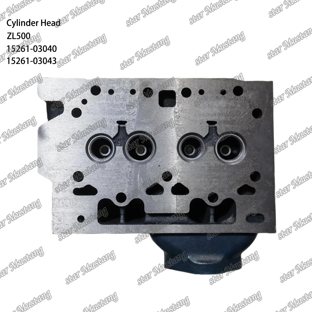 ZL500 Cylinder Head 15261-03040 15261-03043 Suitable For Kubota Engine