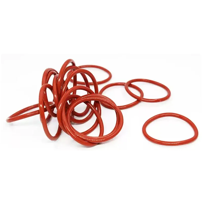 Leijiu Roter O-Ring Dicke CS 3/3,5/4/5mm Lebensmittelqualität Silikon-Dichtungsscheiben VMQ Wasserdichte Unterlegscheibe Außendurchmesser 10mm-90mm – Detail 4