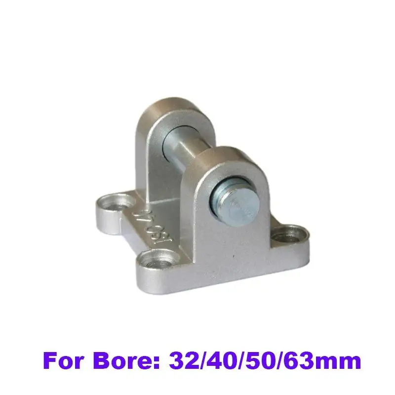 DNC/SE air cylinder mounting bracket swivel flange SNCB ISO 15552 pneumatic part CB Double earring base for bore 32/40/50/63mm