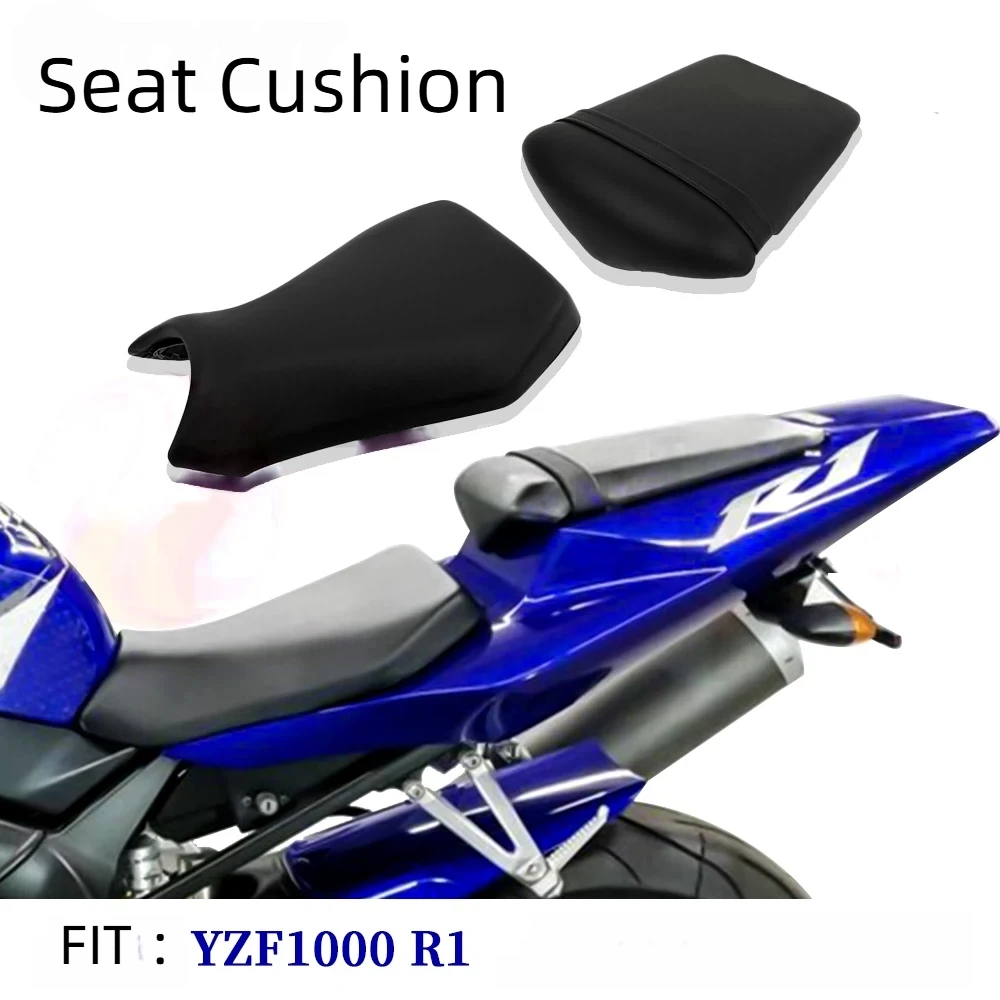 Front Rider Driver Seat Cushion for YZF1000 R1 2002-2003 | Premium synthetic leather, high-density foam, available in front
