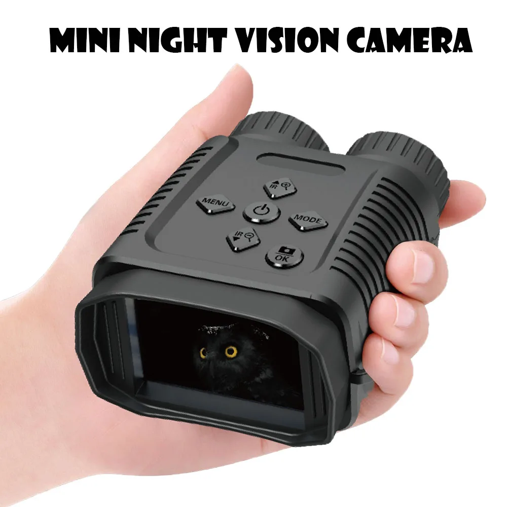 

Mini Handheld Binoculars Hunting Camera 8x Digital Zoom Infrared Night Vision Device 1080P Video Photo Recorder Hunting Camera