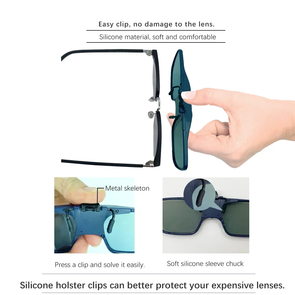 Vision reaction Glasses for Myopia Person, Clip storbe Glasses, Head up Training, Vision reaction