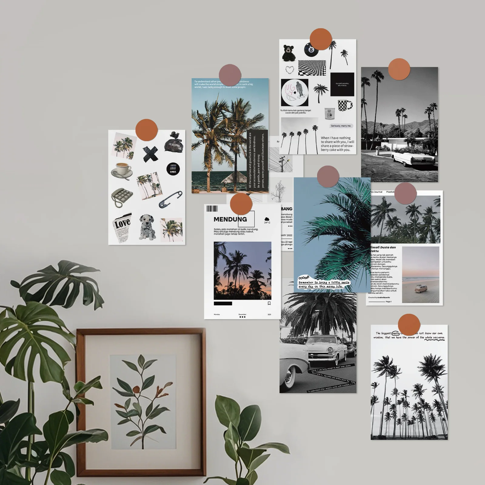 Wholesale 150pcs/15packs Travel Landscapes Postcards Handwritten Message Cards Home Dormitory Wall Art Background Wall Decor
