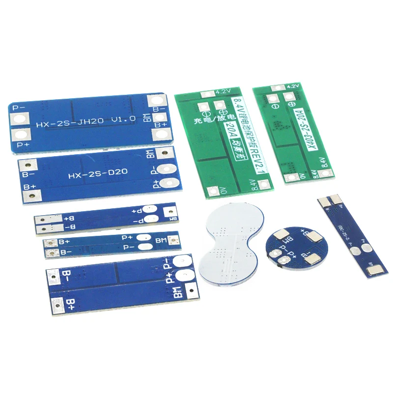 2S 3A 4A 5A 8A 10A 13A 20A 7.4V 8.4V Li-ion 18650 Lithium battery protection board / BMS board Standard / Balance