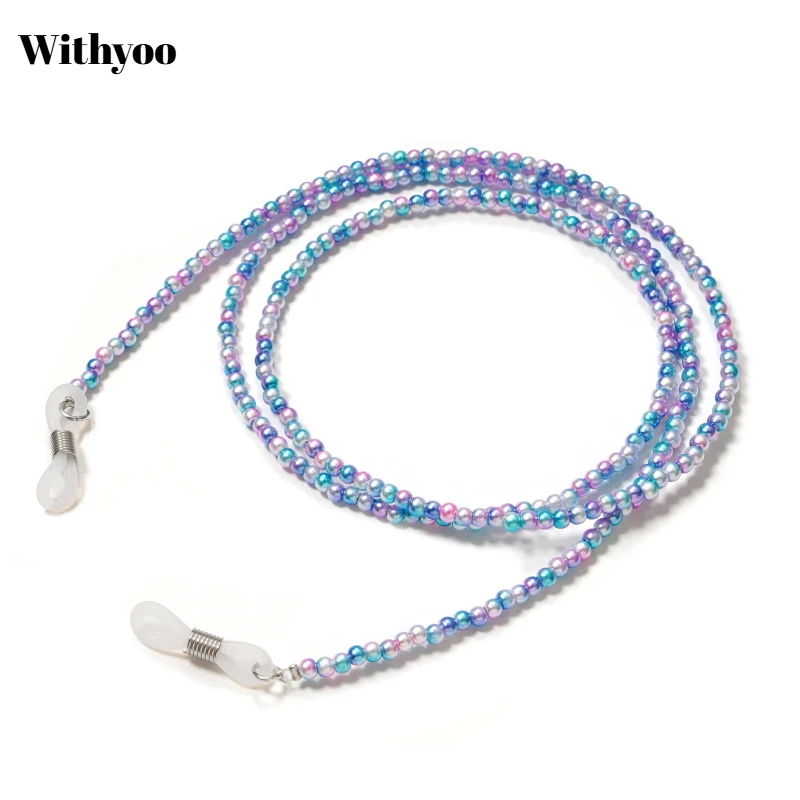 ROXI Gradient Beaded Sunglasses Chain Korean Fashion Eyeglasses Lanyard Women's Mask Chain Accessory 2025 Style