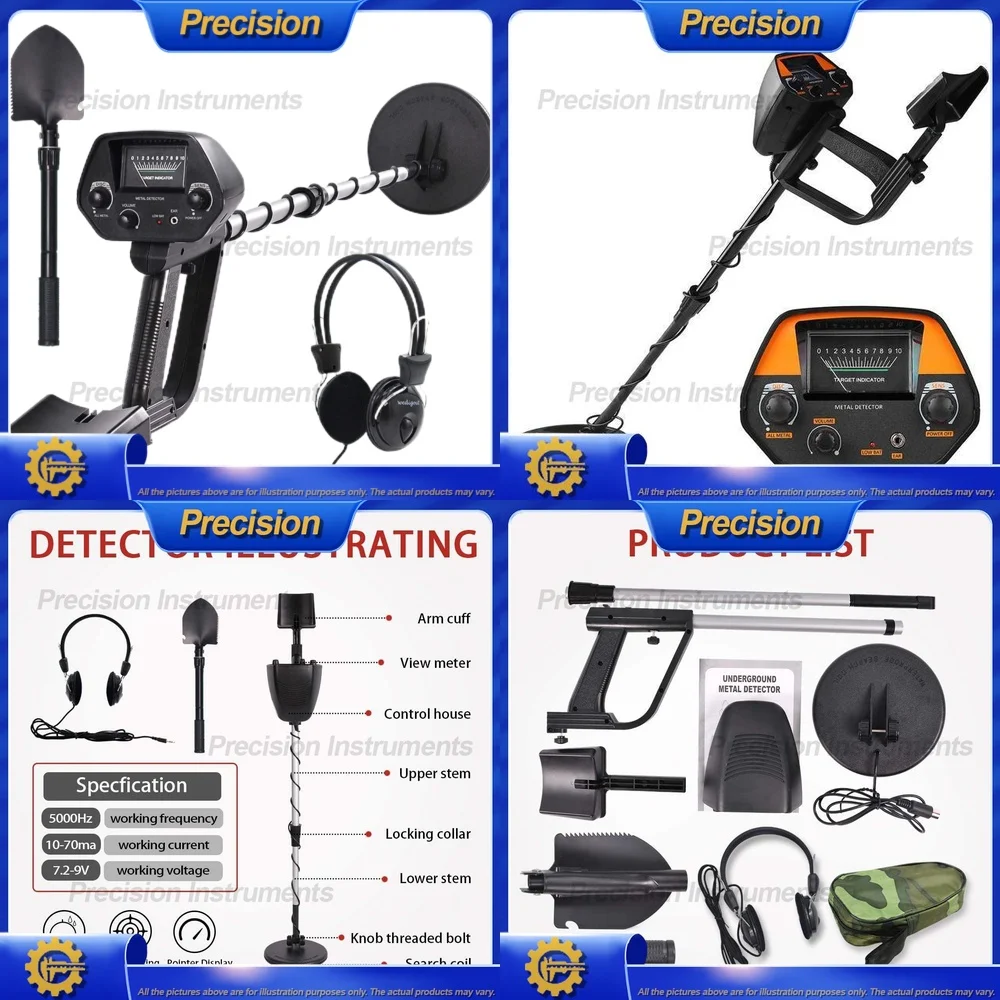 

2026 New Upgraded Underground Metal Detector GC1016A Entry Level Gold Silver Finder for Hobbyists and Treasure Hunting