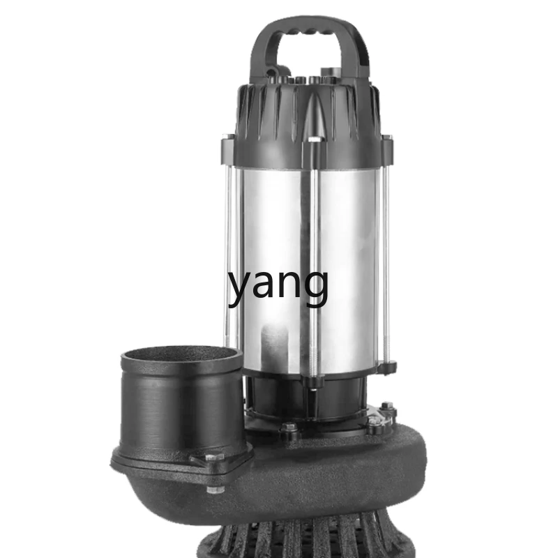 YJW Solar DC Stainless Steel Submersible Pump Large Flow Agricultural Irrigation Pumping Sewage Sewage Sewage Pump