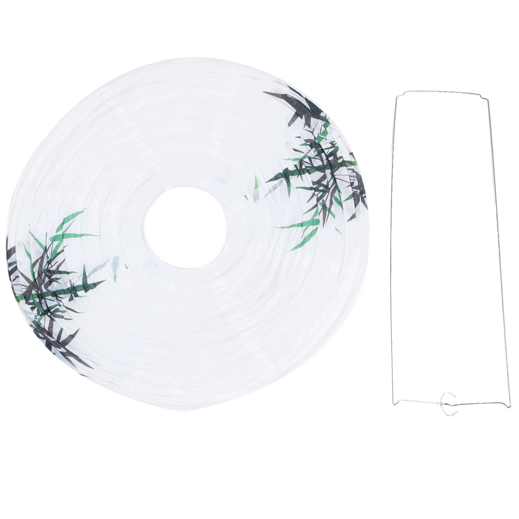 

ABBY-2X 40Cm Lamp Shade Paper Lantern Oriental Style Light Decoration Chinese Pattern:Bamboo