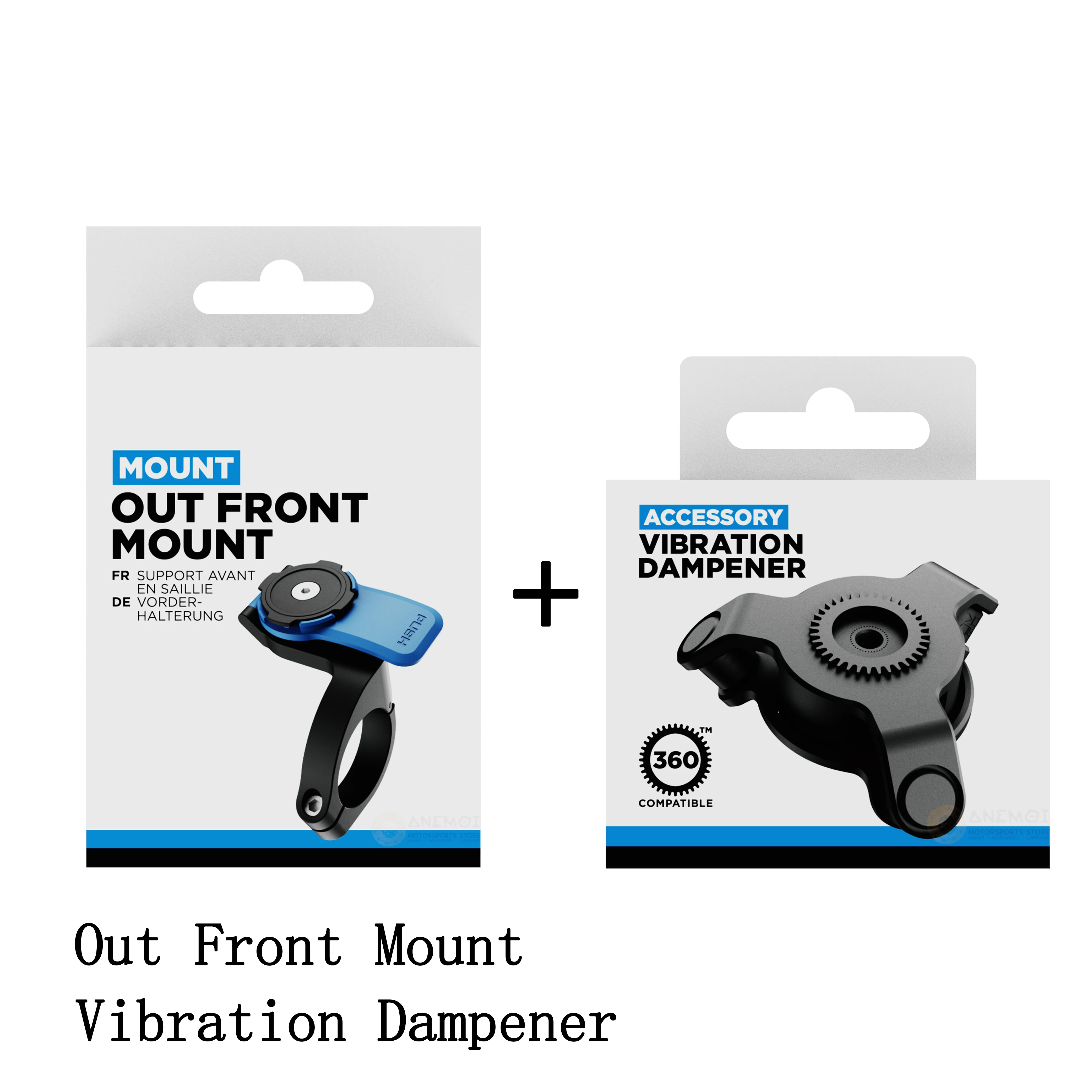 

Bicycle Phone Mount Kit-Out Front Mount+Vibration Dampener