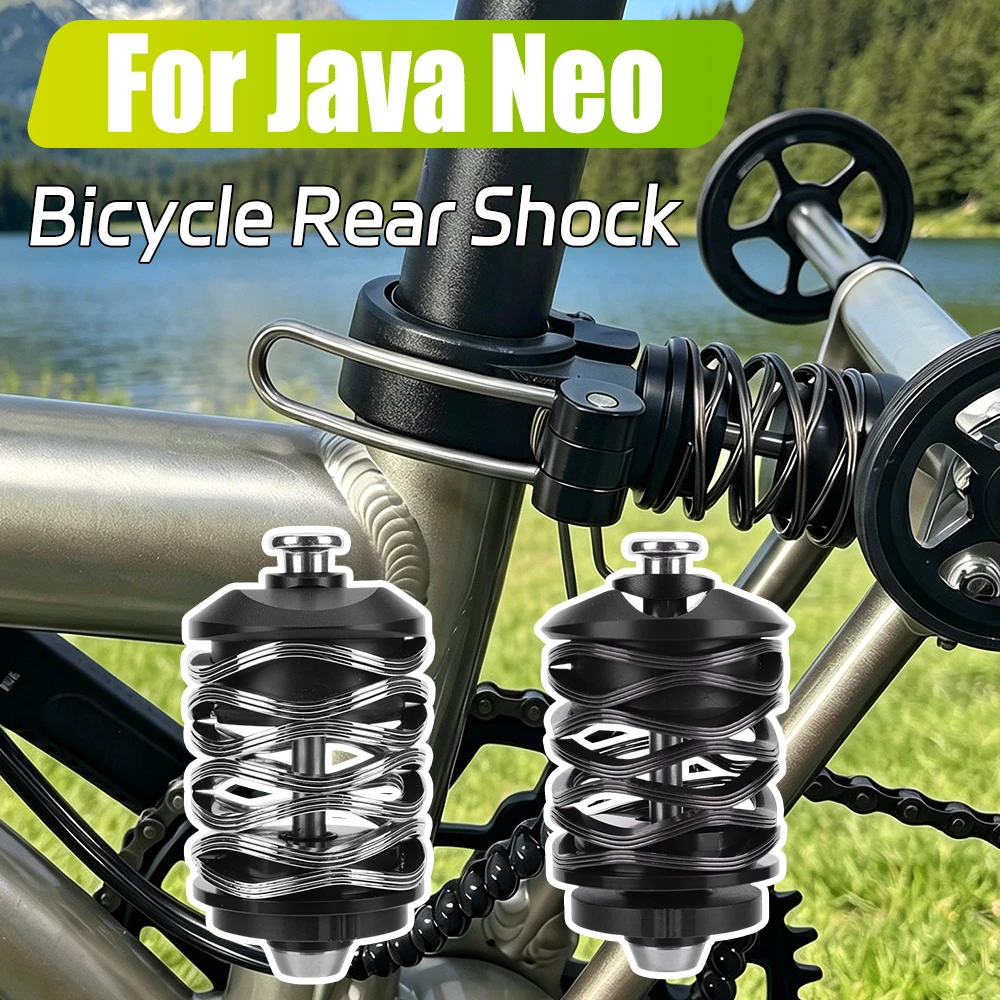 For Java Neo Bicycle Shock Absorber Wear Resist Foldable Bicycle Shocks Absorbers 3 Layer Springs for Outdoor Transportation