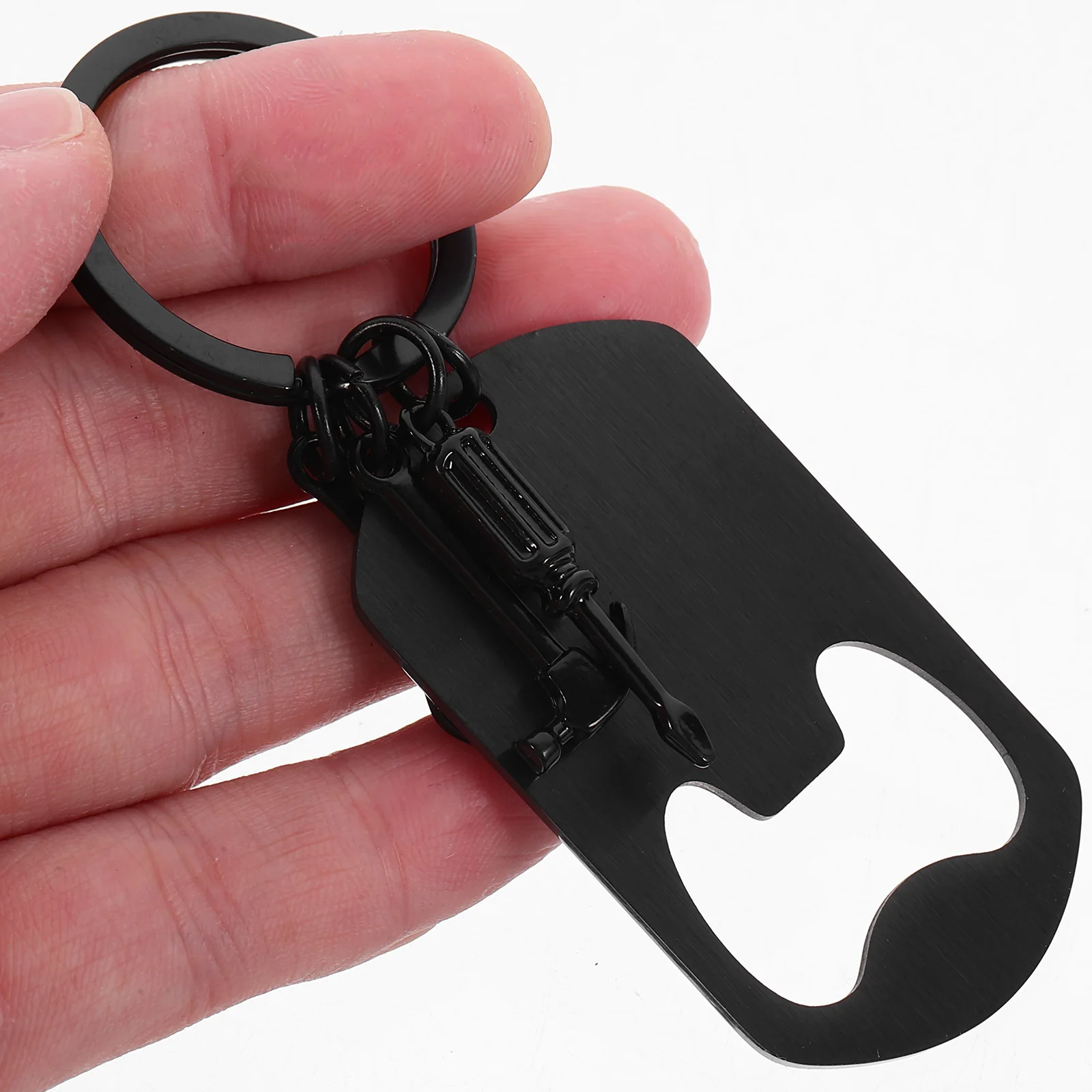 

Compact Metal Bottle Opener Keychain and Reliable for Various Scenes Including Kitchens Hotels Keychain