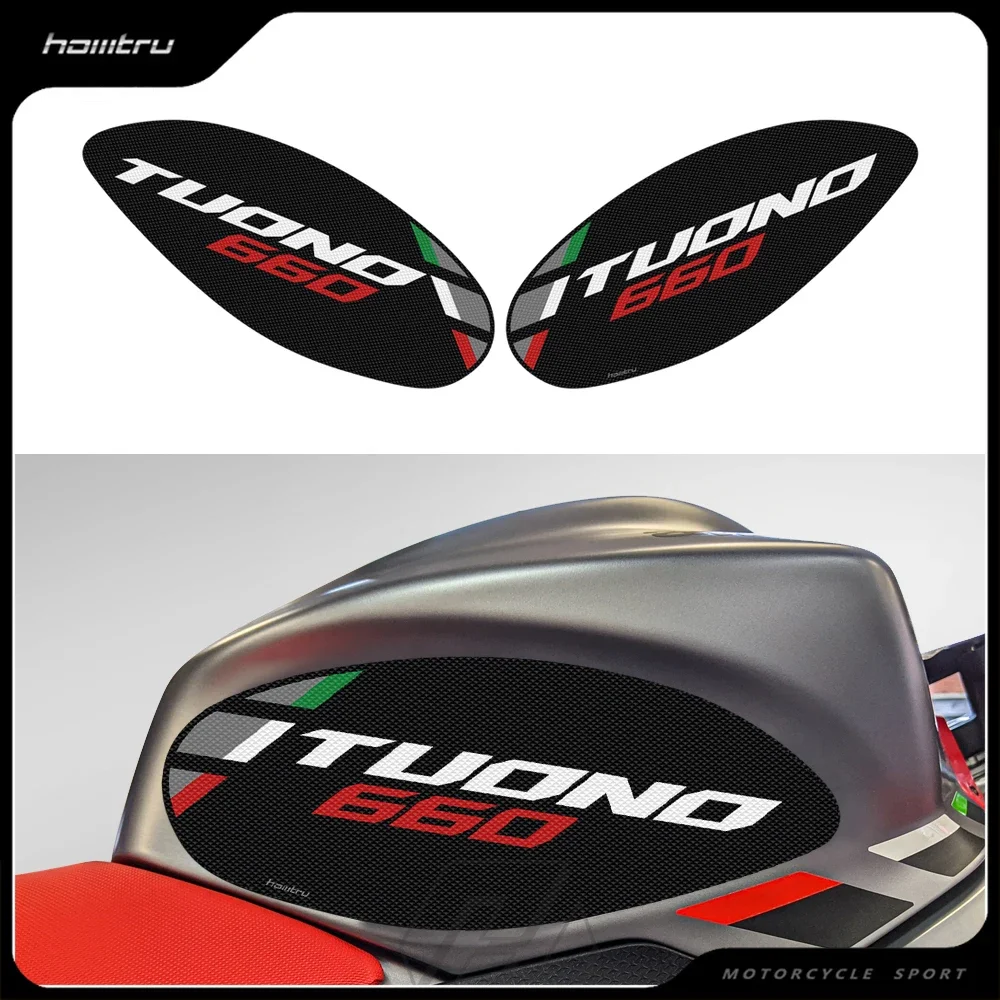 

Motorcycle Accessorie Side Tank Pad Protection Knee Grip Mat for Aprilia Tuono 660 2021-2022 decoration