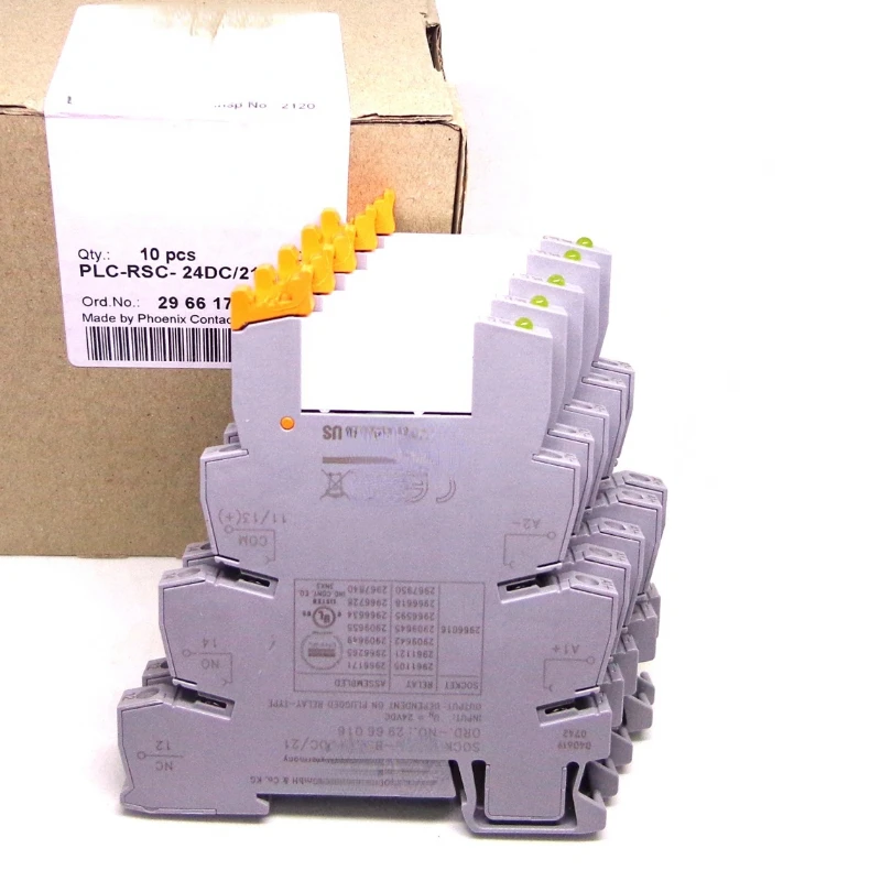 1 sztuk (przekaźnik + gniazdo) PLC-BSC-24DC PLC-RSC-24DC 21 NO.2961105 Slim przekaźnik