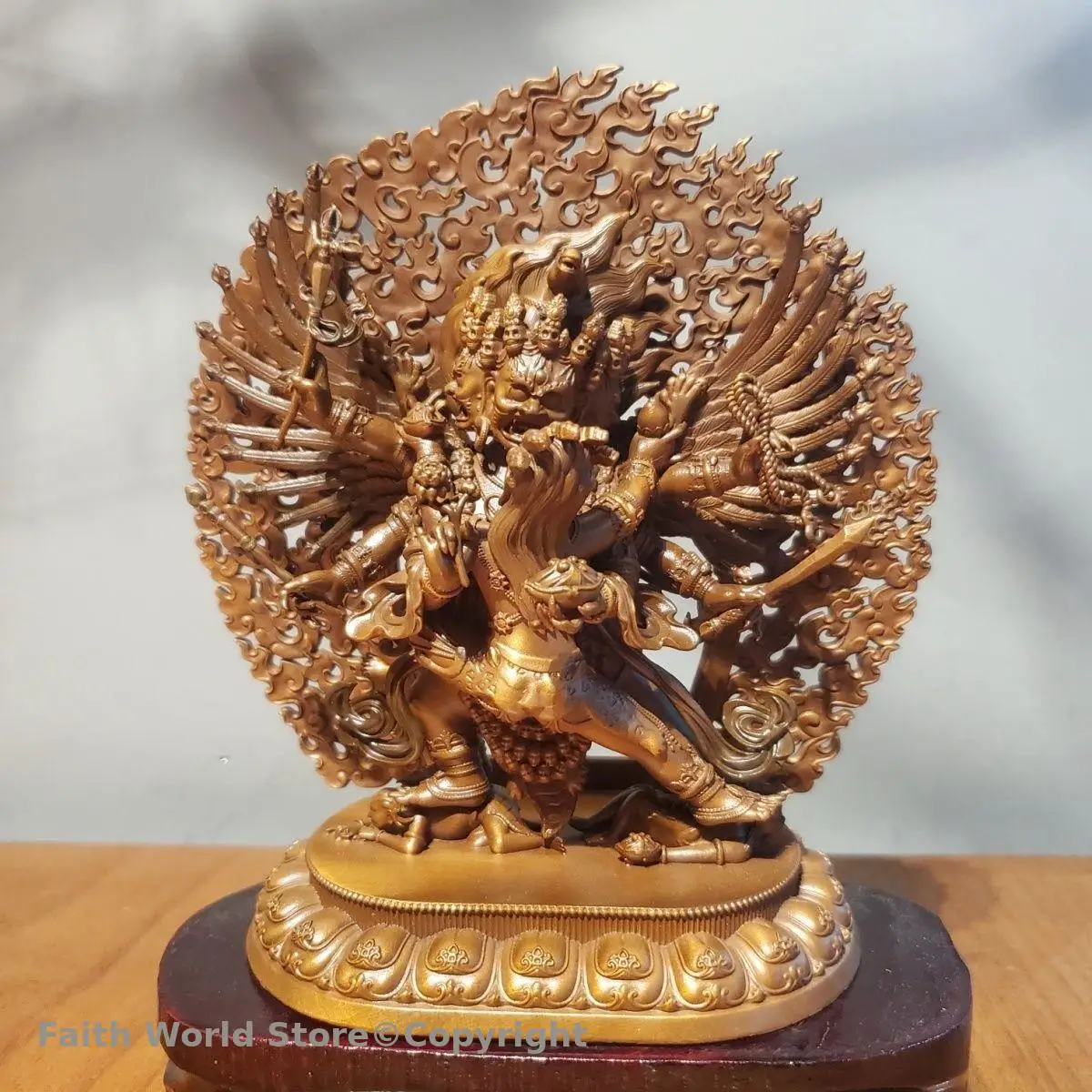 ТОП ХОРОШАЯ статуя Будды высокого качества Редкая Хаягriva Ваджrakilaya Yamantaka 15 см Тибетский буддийский алтар поставки ДОМАШНИЙ храмовое поклонение ТОП ХОРОШАЯ статуя Будды высокого качества Редкая Хаягriva Ваджrakilaya Yamantaka 15 см Тибетский буддийский алтар поставки ДОМАШНИЙ храмовое поклонение