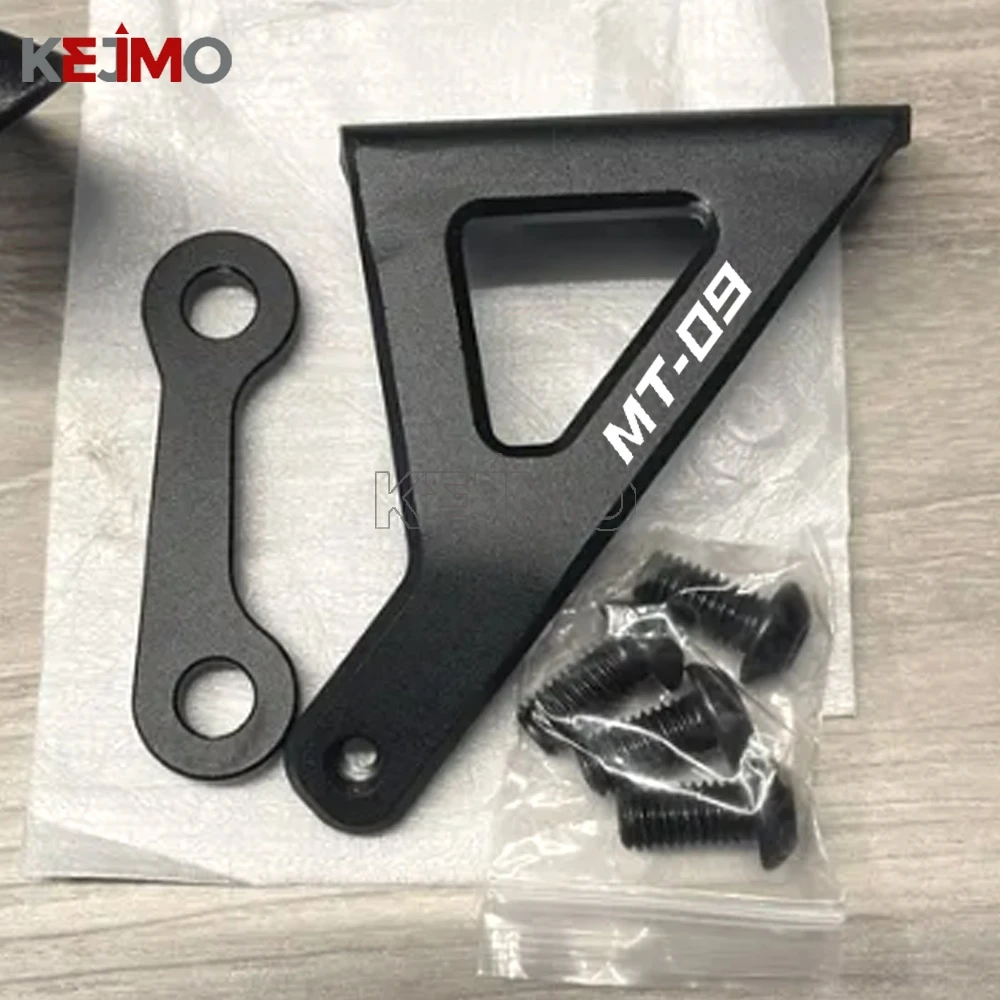 Fit For Yamaha MT mt09 MT-09 SP MT09 09 Aluminum Pillion Footrest Removal Blanking Plate Set Footrest Cover Blank 2024 2025 2026