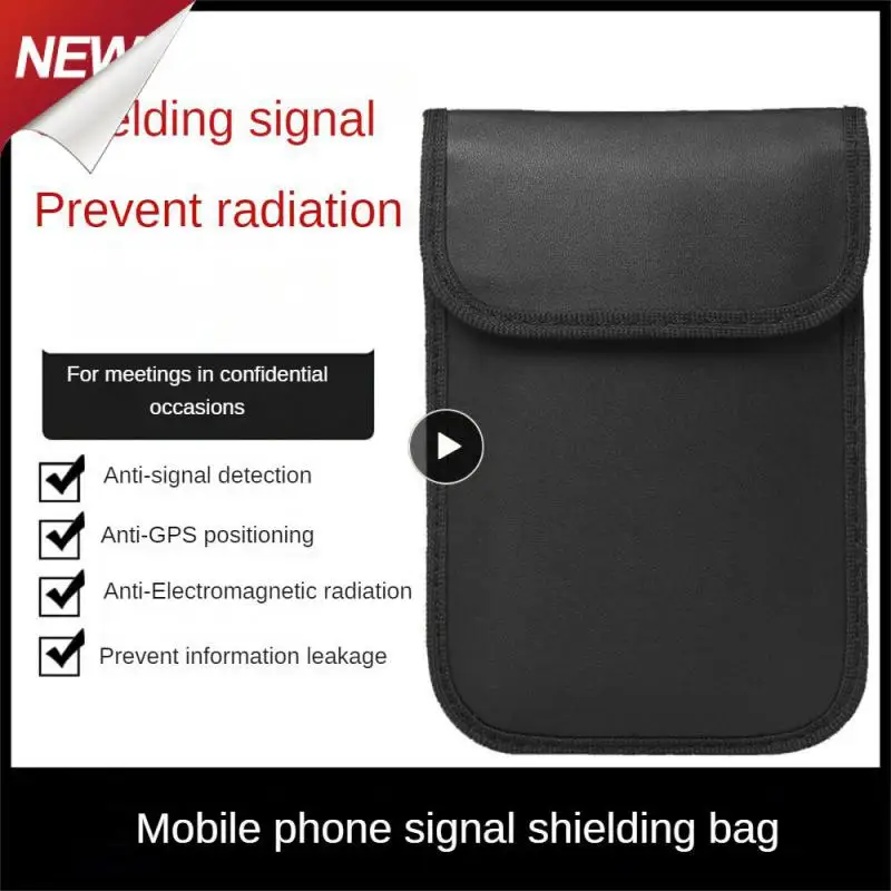 Faraday Bag Convenient Design High Durability Rfid Blocking Reliable Function Maximum Privacy Protection Signal Shielding