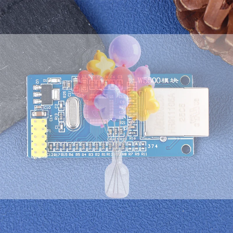 

1/3Pcs W5500 Ethernet Network Module Hardware SPI Interface Full Hardware TCP/IP Protocol STM32 DIY Projects For Arduino