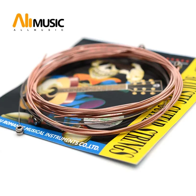 

10Sets Alice A206SL/L .011-.053 Super Light Guitar String Acoustic Guitar String for Folk Guitar Guitar Parts