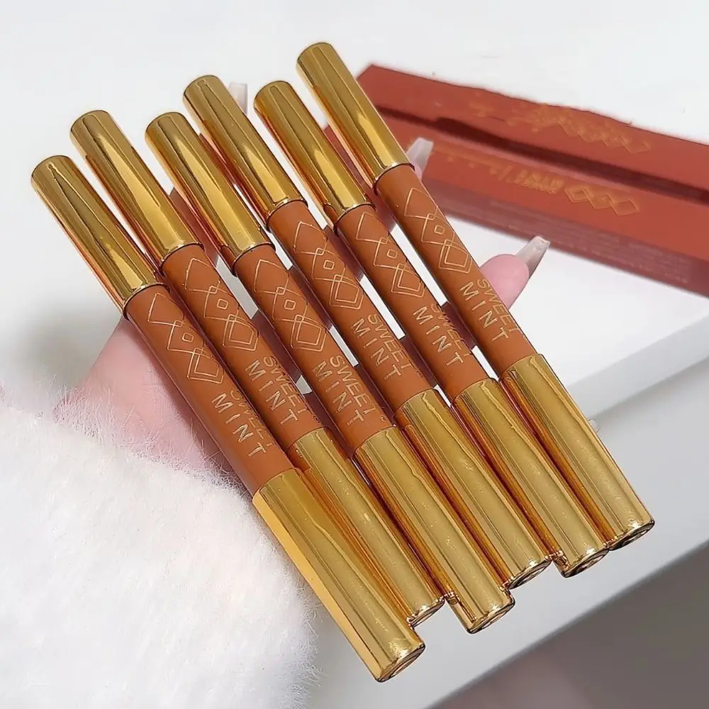 قلم تظليل تحديد الوجه برأس مزدوج، قلم خافي عيوب البشرة ثلاثي الأبعاد لتفتيح البشرة #3