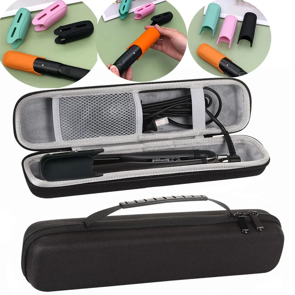 

Portable Storage Bag Hair Straighteners Curling Irons and Curling Iron Insulation Pad Hair Rollers Hair Straightener Storage Bag