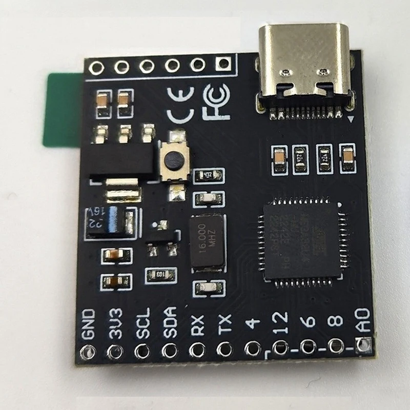 For 1.3inch IPS Screen Atmega32u4 Development Board Type-C USB Power Program Using IDE-A22U