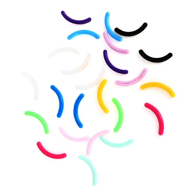 Eyelash Curler 20Pcs Women's Fashion Refill Rubber Elastic Replacement Pad Silicone Gel Clip Pads Eye Makeup Tools image 4