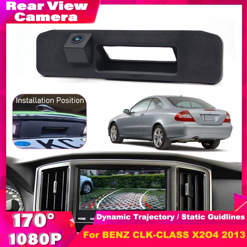 

AHD динамическая камера с ручкой багажника для Mercedes Benz GLK GLA GLC ML A180/200 CLA W117 W205 W212 W166 W246 W204 Vito W447