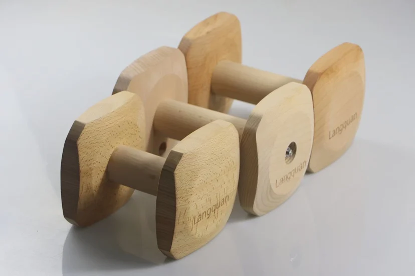 犬の訓練用ダンベル、作業犬の訓練用品、ジャーマンシェパードの訓練器具、木製ダンベル、レベル、2、3