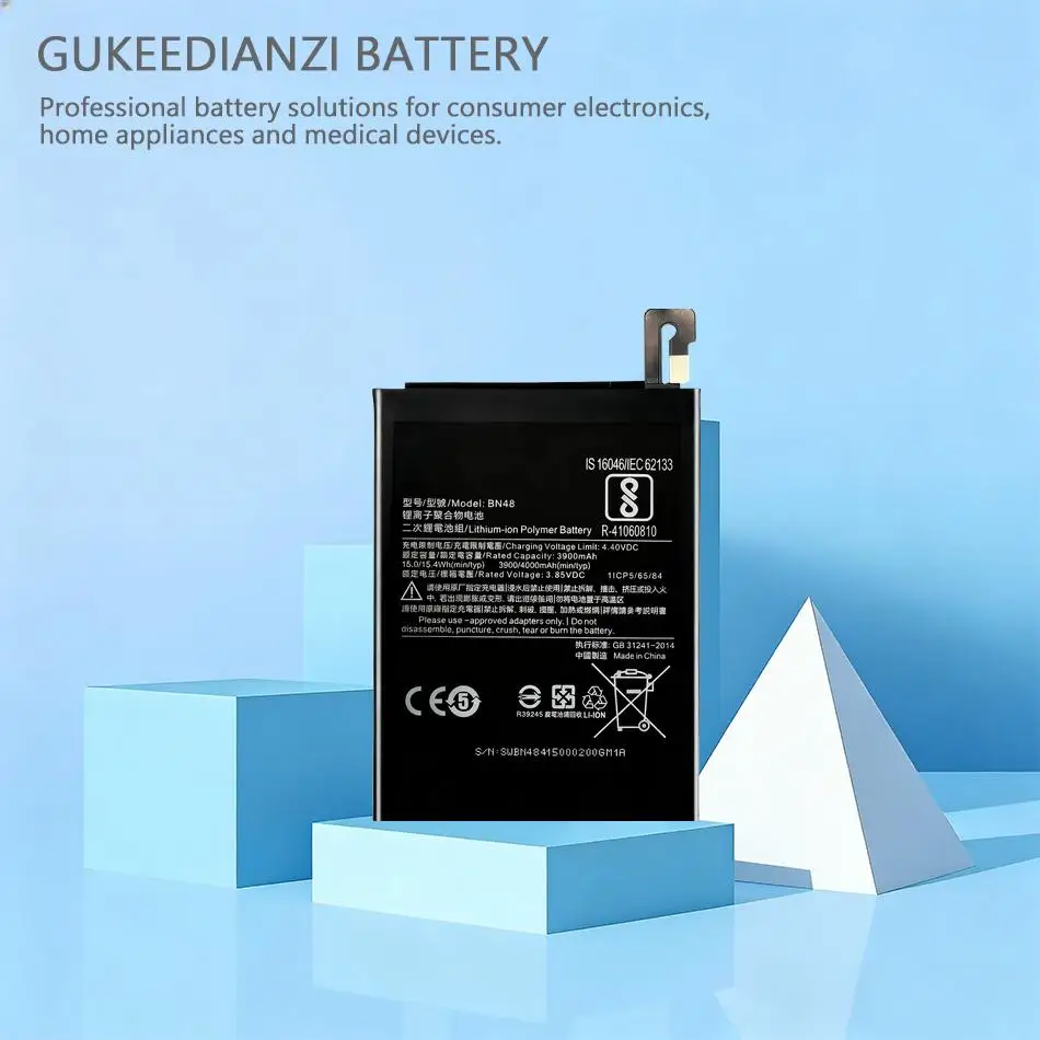 

Надежный аккумулятор 4000 мАч BN48 с быстрой зарядкой для мобильного телефона Xiaomi Redmi Note 6 Pro