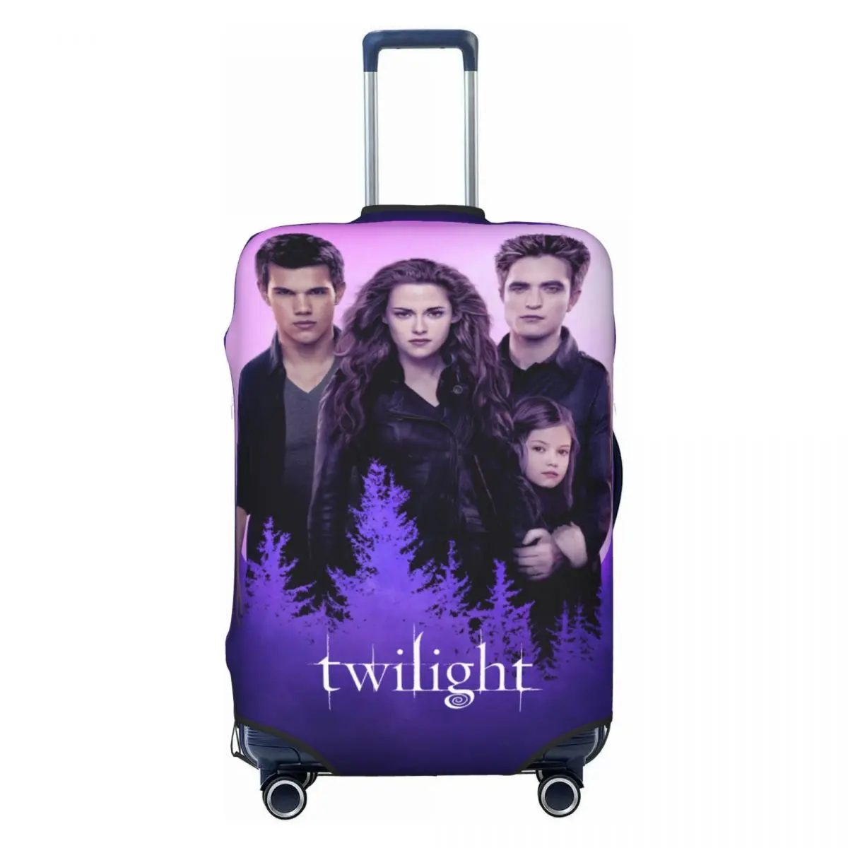 

Изготовленный на заказ чехол для багажа Сумеречная Сага, моющиеся чехлы для дорожных чемоданов