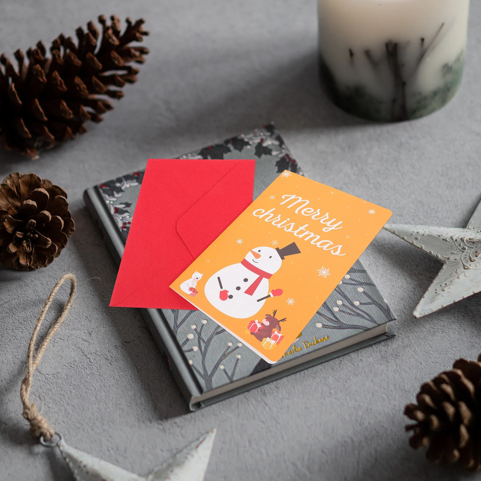 

3Pcs Christmas 3D Honeycomb Greeting Cards Handwritten Blessing Cards for Loved Ones Friends Colleagues Xmas Gift Festival