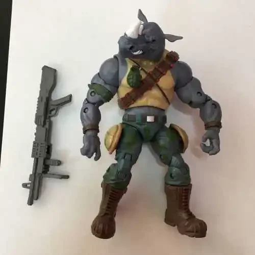 Playmates TMNT Bebop Rocksteady 1/60 PVC Action Figures