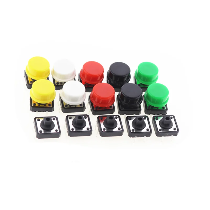 1000x A24 Green blue yellow white red black KeyTop, for B3F-4050 4055 5050 5051 Tactile Switch, KeyCap,Knob