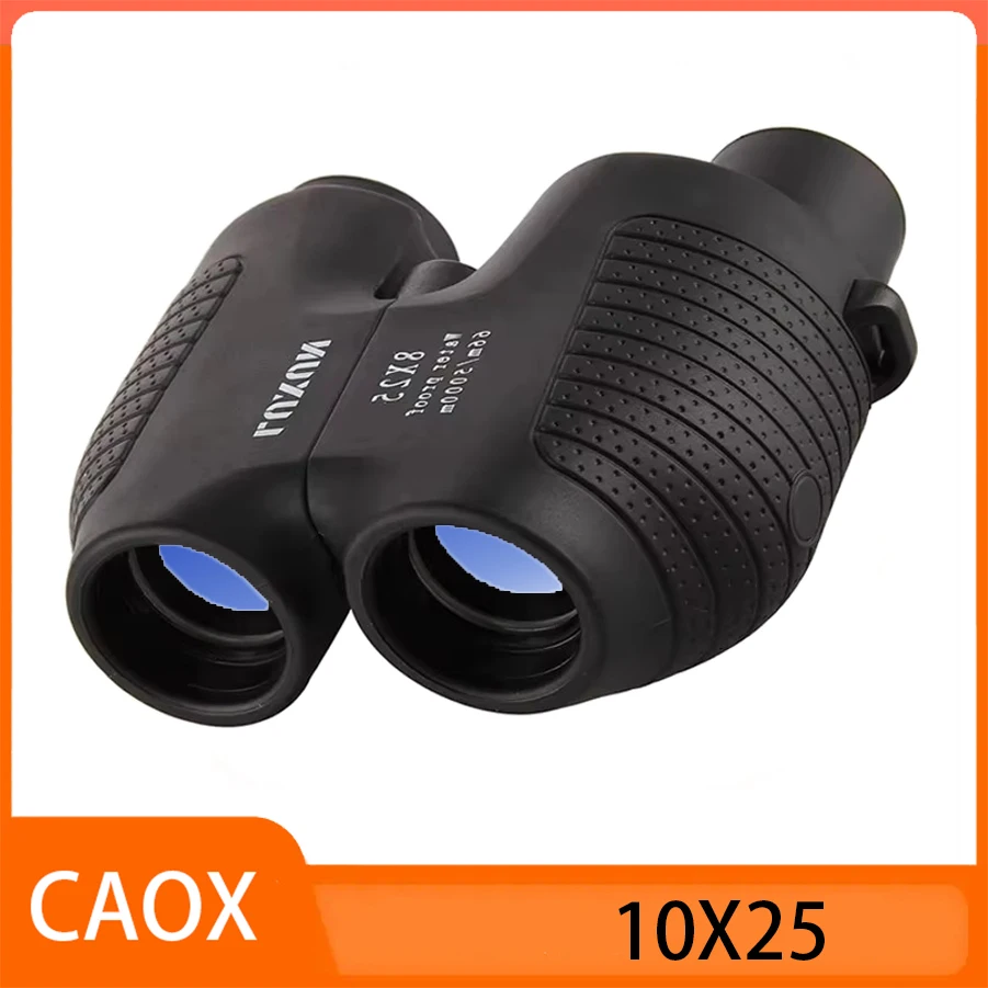 8X25 10x25 Auto Fixed Focus Binoculars HD Telescope With Bak4 Prism Mini Opera Glasses Football for Outdoor Travel Concert