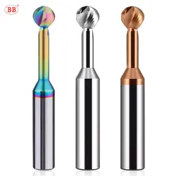 BB Ball T Shape Cutter Undercutting 3D Arc Ball Nose DIY Tool R2 R3 R4 R5 R6 Wood Plastic Metal BC2055 BB2055